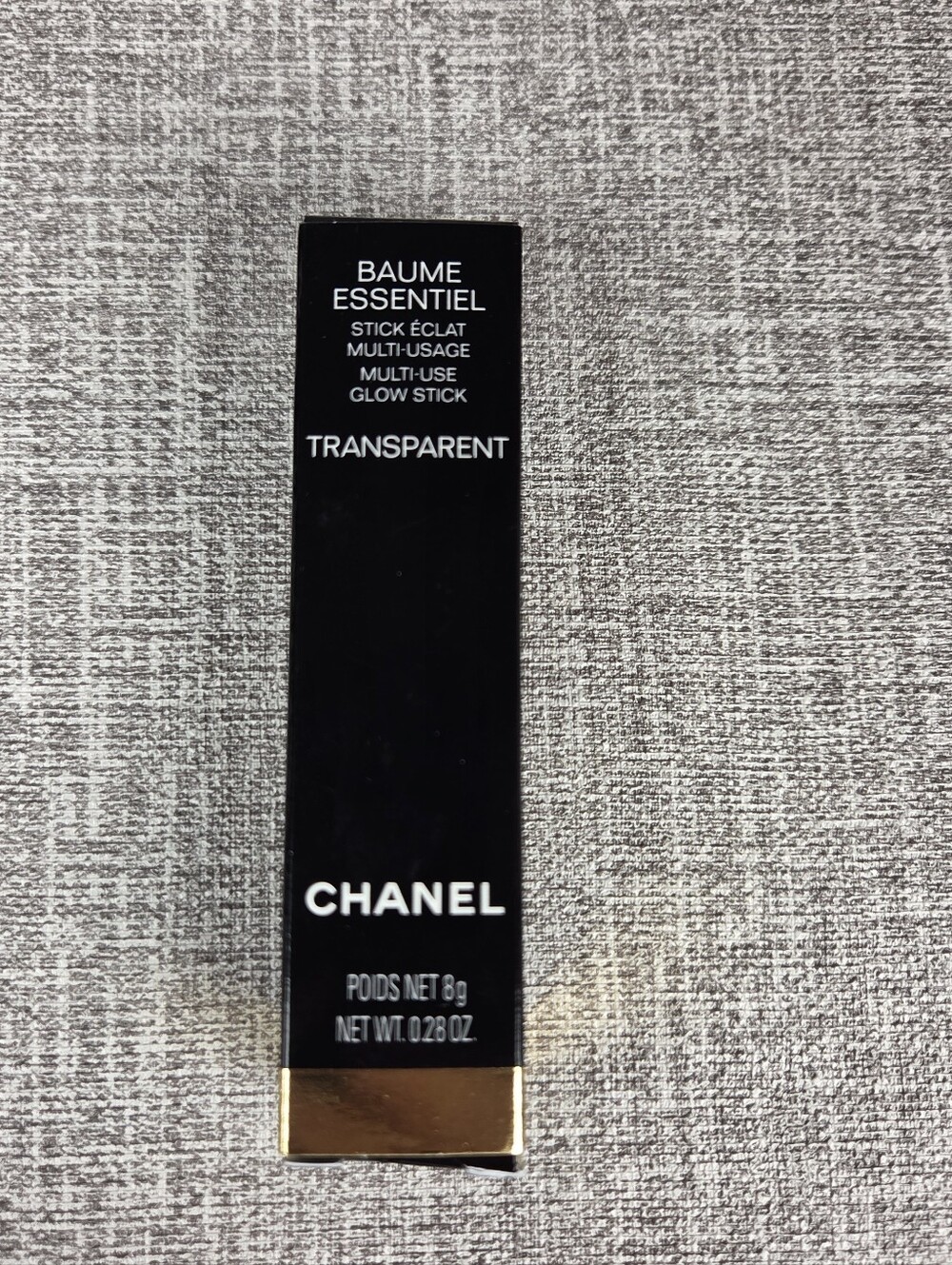 NEW CHANEL Baume Essentiel Highlighter Stick Moisturizing Balm in Transparent